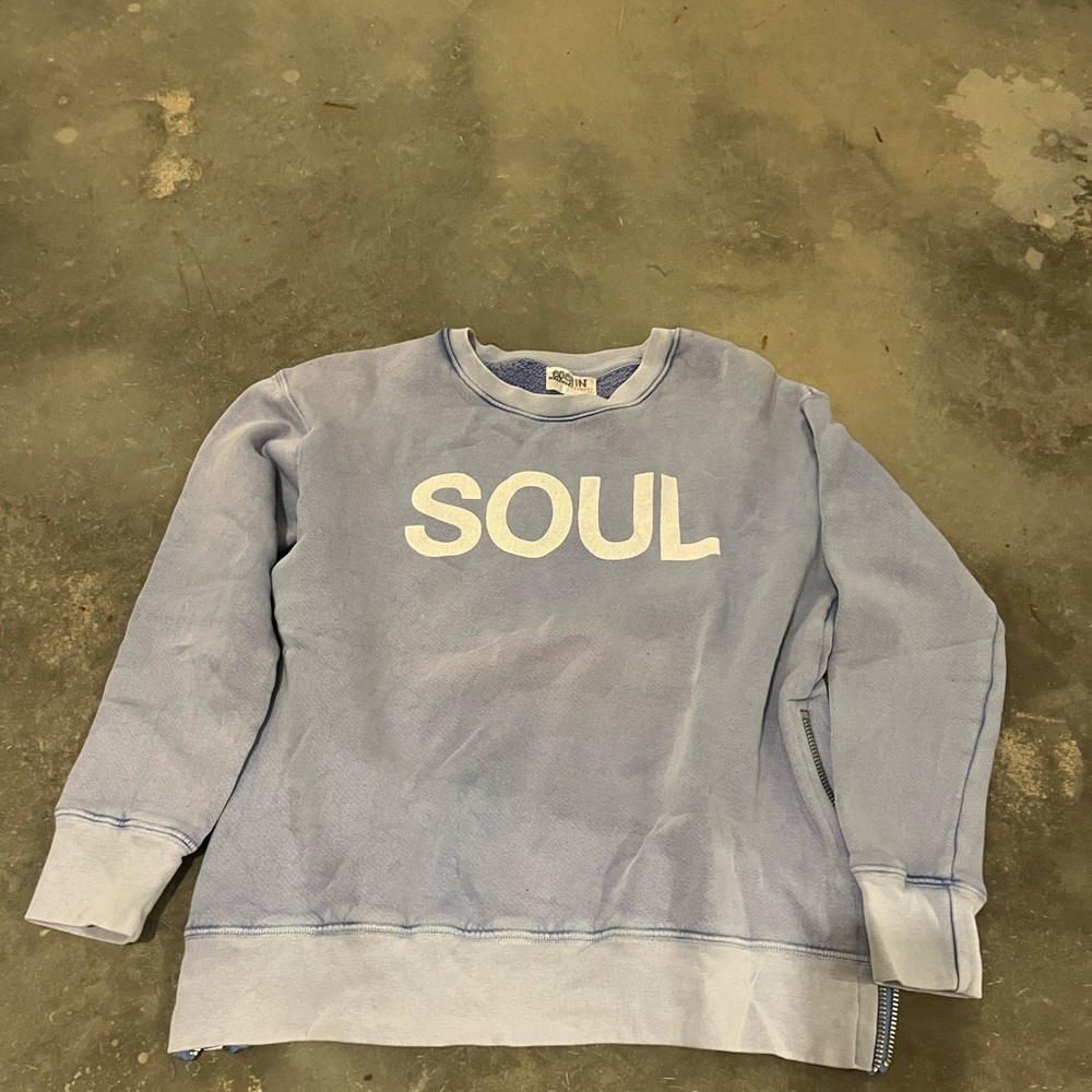 Sundry Blue 'Soul' Sweatshirt